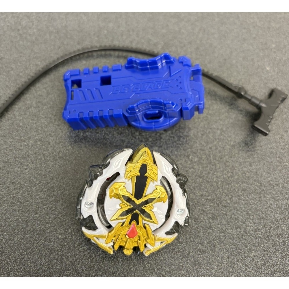 Beyblade Burst Evolution Xcalius X2 White Xcalibur Anime with Launcher